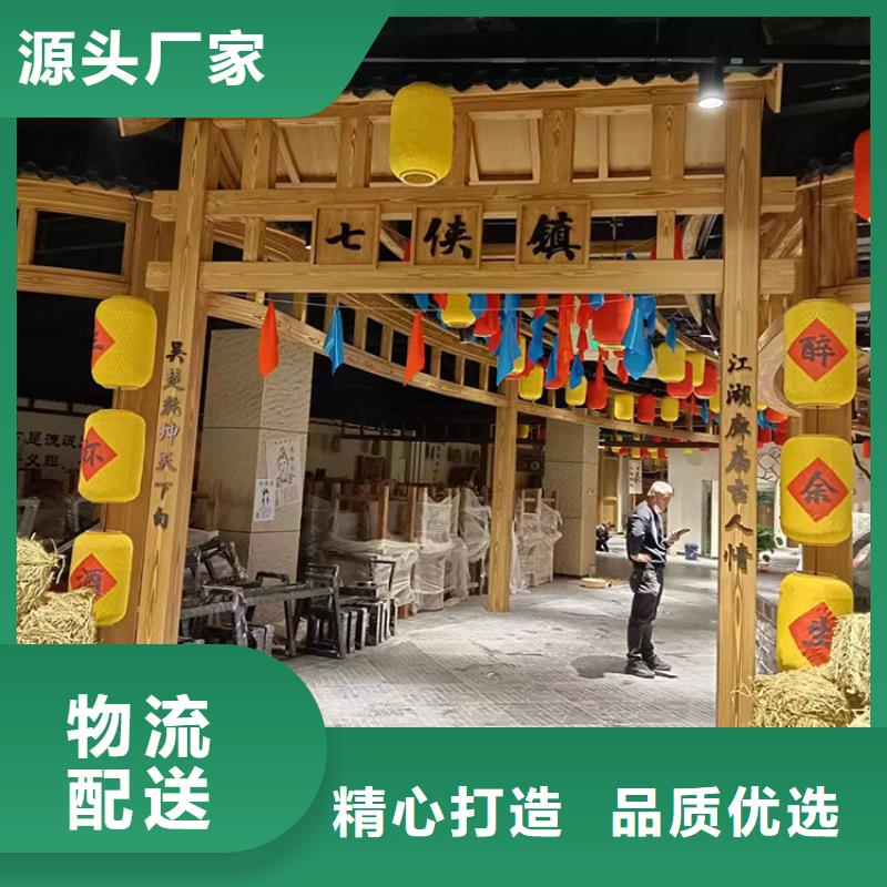 水性環(huán)保木紋漆，涼亭花架木紋漆，仿木紋漆廠家施工