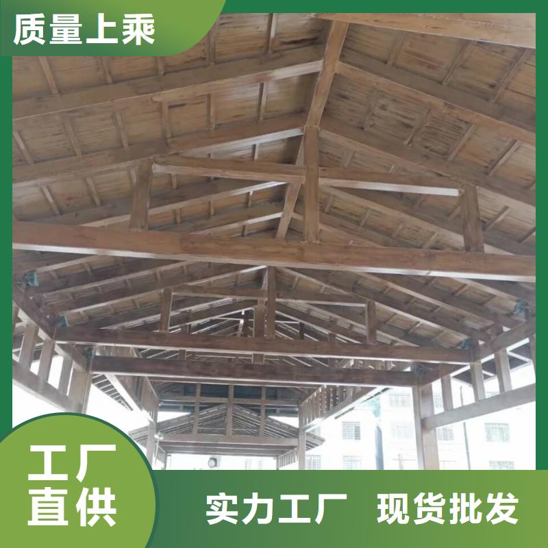 仿古園林建筑木紋漆施工廠家