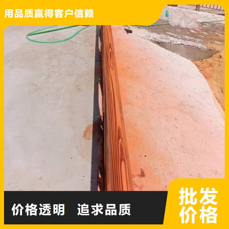 生態復古木紋漆批發多少錢#方鋼圓管#長廊護欄#園林建筑