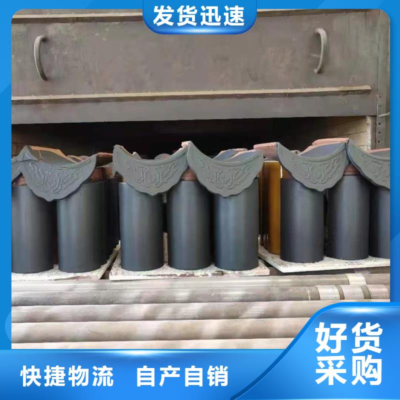仿古园林筒瓦 高温琉璃瓦厂家，基地