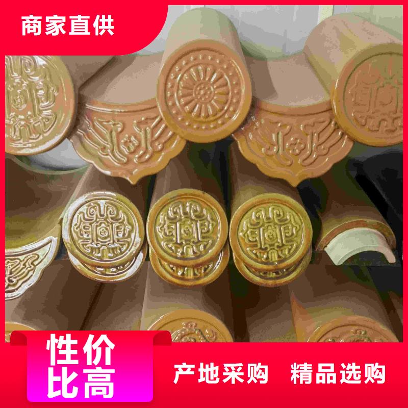 丁蜀建筑陶瓷筒瓦 琉璃瓦訂制