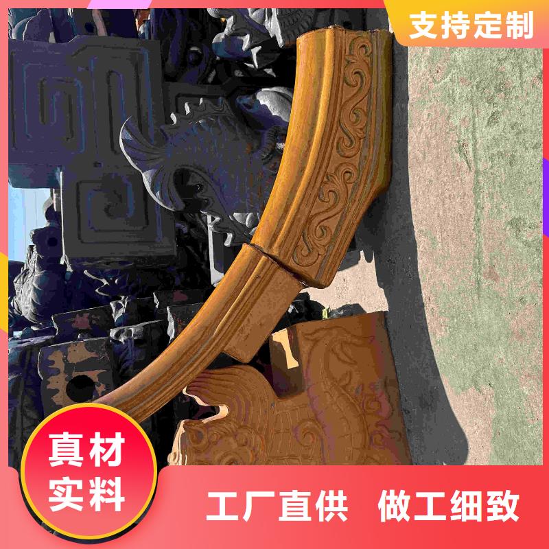 有实力的别墅屋面琉璃瓦 陶土筒瓦厂家