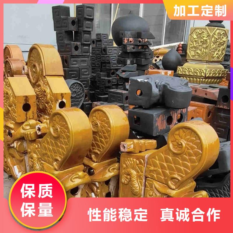 仿古翘脚 古建屋顶瓦片上门施工