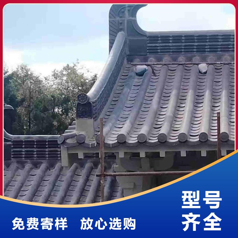 祠堂用瓦片灰色琉璃瓦質量可靠