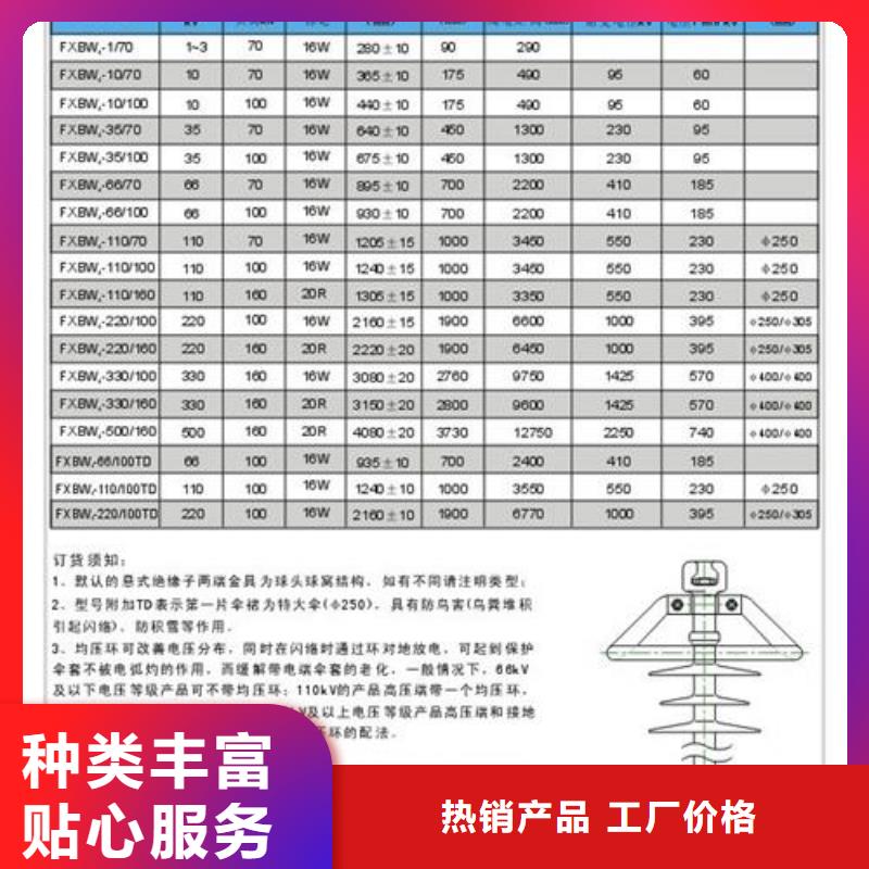 FS4-12/5復合橫擔絕緣子瓊海市