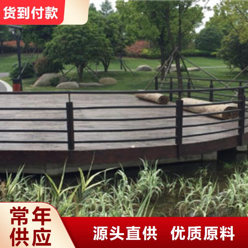 木紋轉印護欄橋梁防撞欄廠家現貨直發
