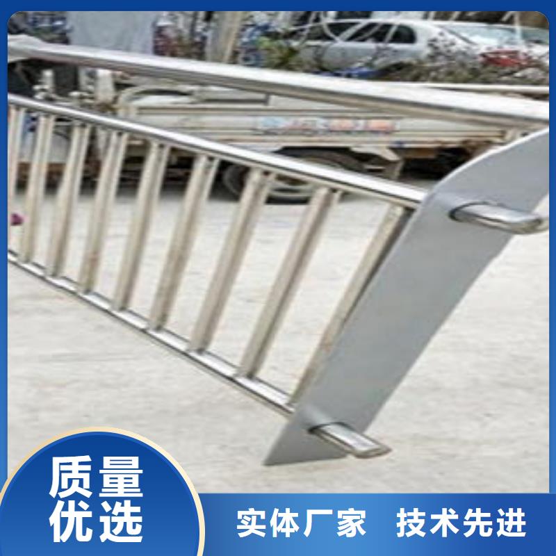 Q235材质钢板立柱切割304不锈钢复合管护栏价格制造生产销售