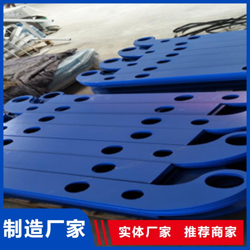 桥梁护栏立柱不锈钢复合管栏杆自营品质有保障