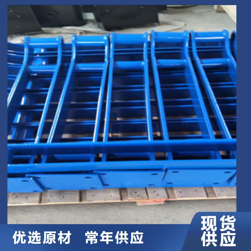 橋梁護欄立柱-不銹鋼復合管橋梁護欄廠家工藝成熟