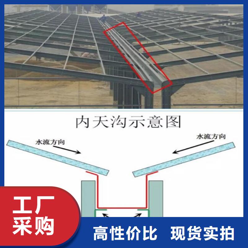 別墅用K型鋁合金天溝落水系統(tǒng)來圖定制