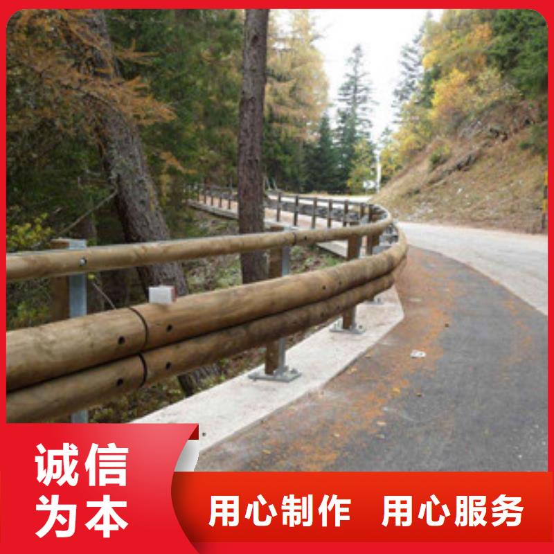 鋼背木護欄不銹鋼橋梁護欄廠家直銷直供