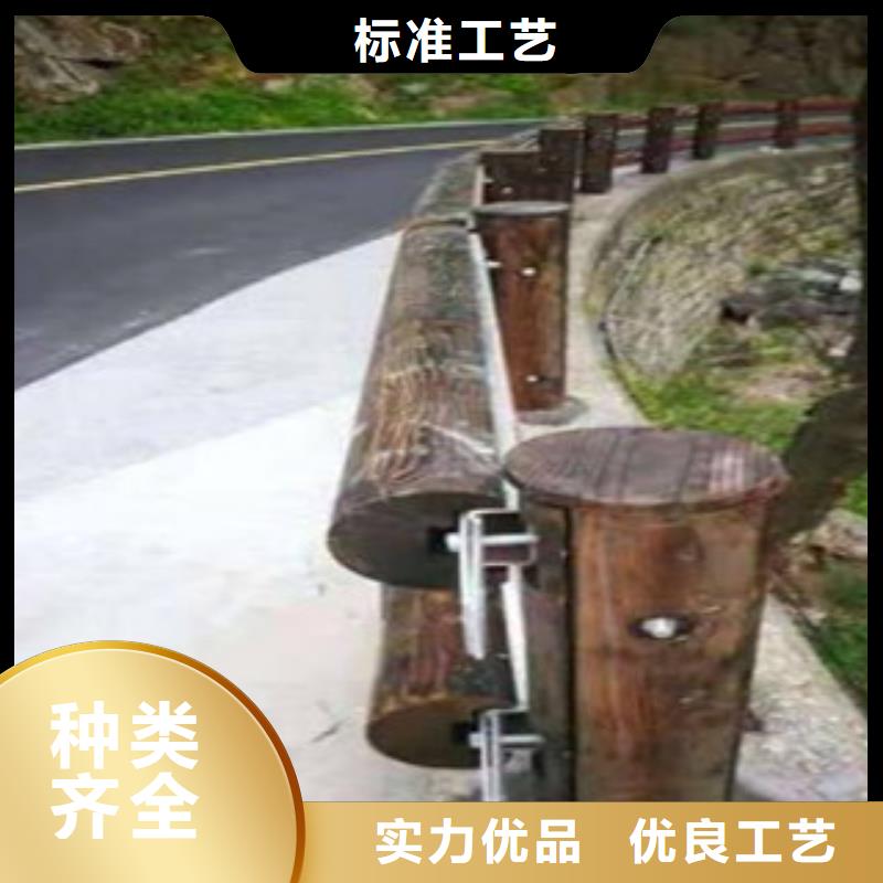 鋼背木護欄燈光護欄實力公司