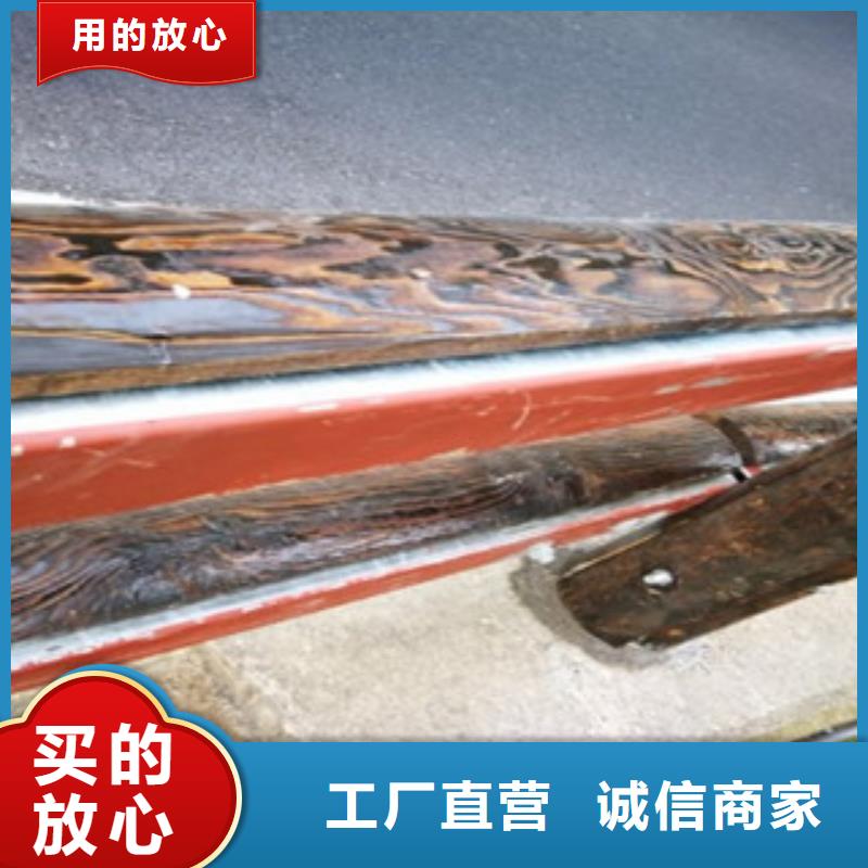 鋼背木護(hù)欄橋梁景觀護(hù)欄生產(chǎn)廠家