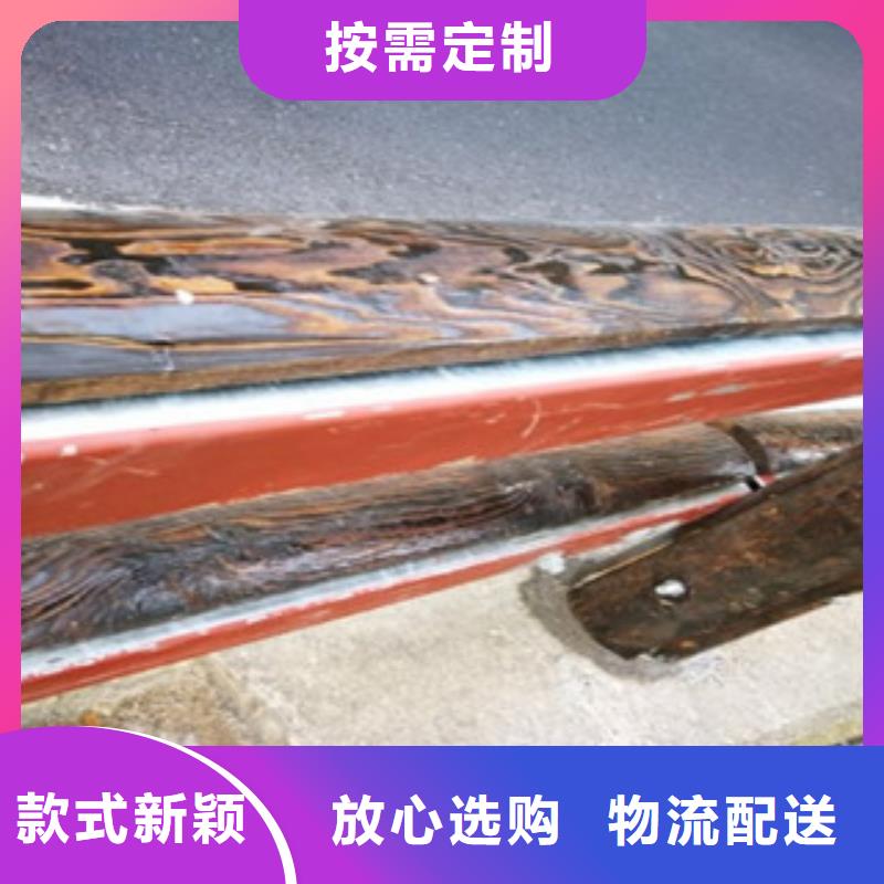 鋼背木護(hù)欄橋梁景觀護(hù)欄生產(chǎn)廠家