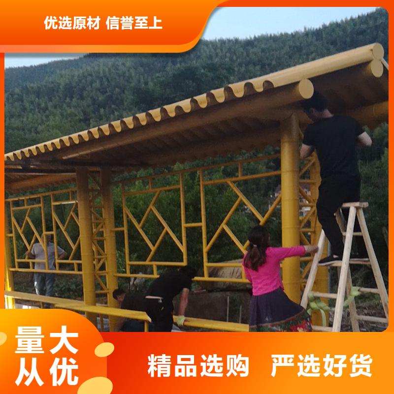 公交站臺候車亭宣傳欄施工隊伍