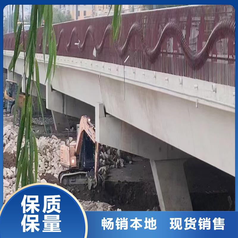 Q355B橋梁護欄廠家款式新穎橋梁防撞欄桿
