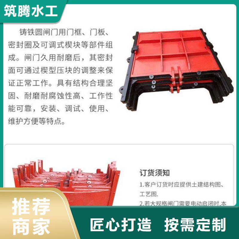 平板鑄鐵閘門型號齊全